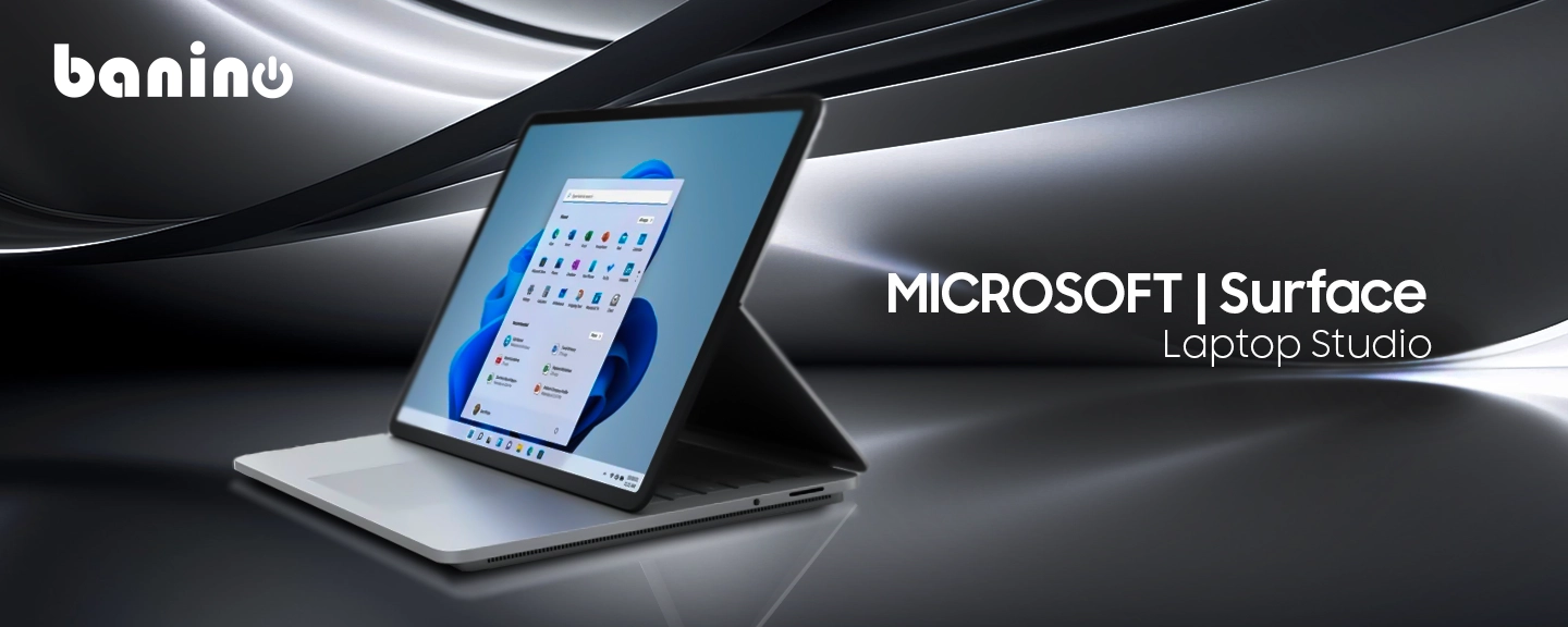 لپ تاپ مایکروسافت مدل Surface Laptop Studio Core i5(11300U)-16GB-512GB SSD-INTEL