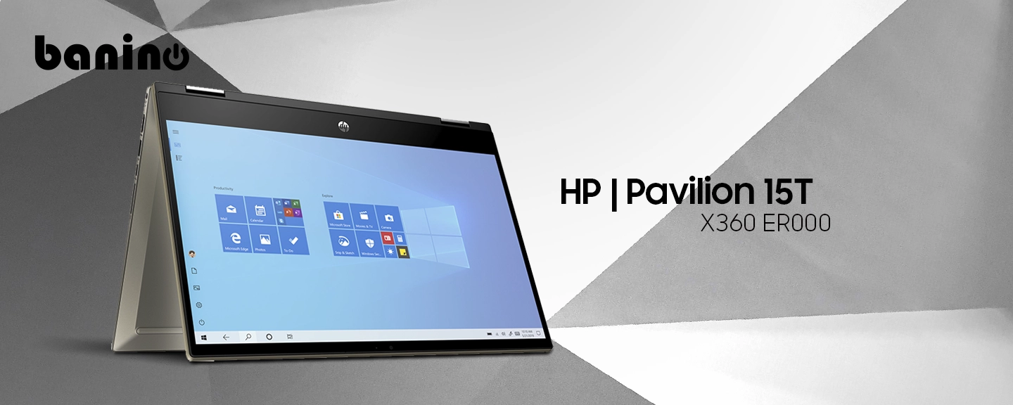 لپ تاپ اچ پی مدل Pavilion 15T-X360 ER000 Core i7(1165G7)-8GB-1TB SSD-INTEL-Full HD-Touch
