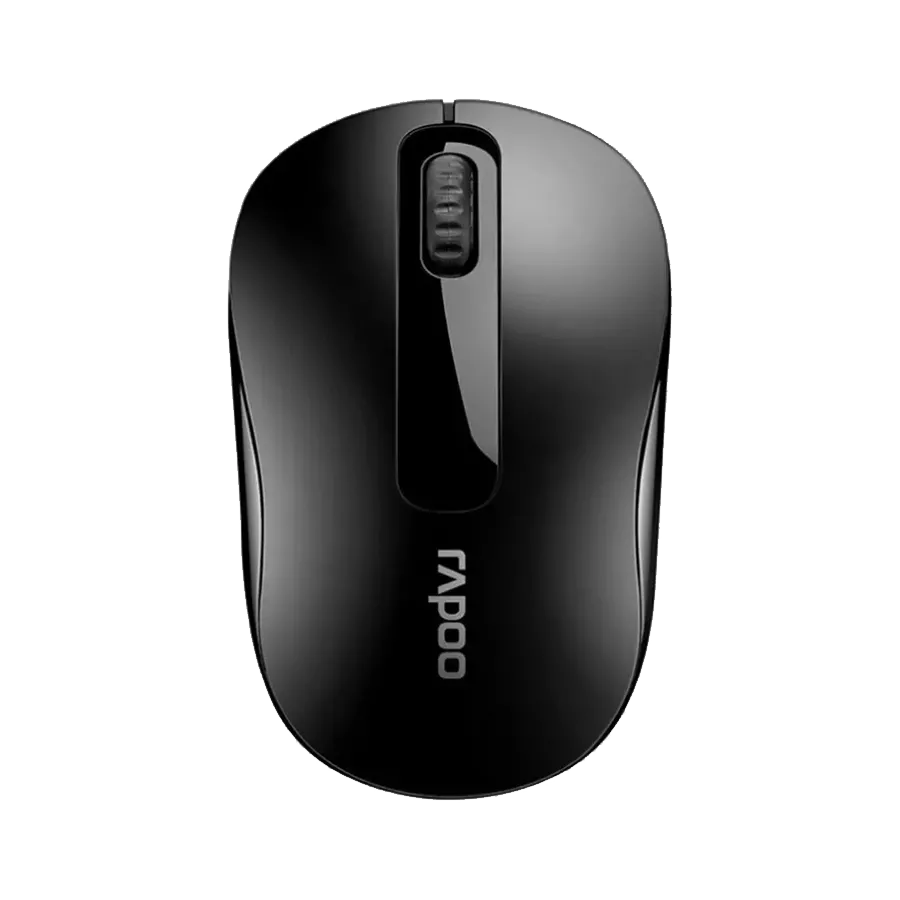 Rapoo M10 Plus Black Optical Wireless Mouse