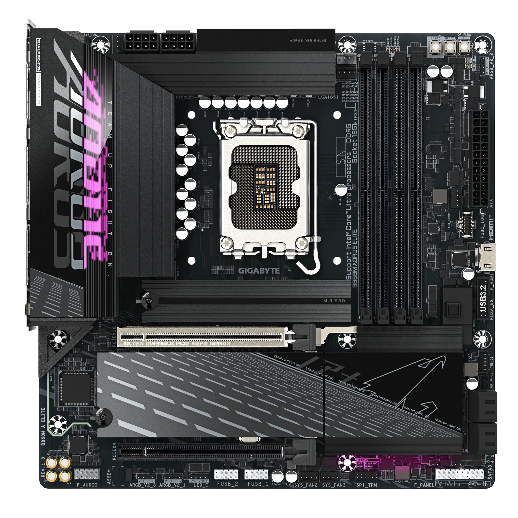 GigaByte B860M AORUS ELITE DDR5 LGA1851 Motherboard