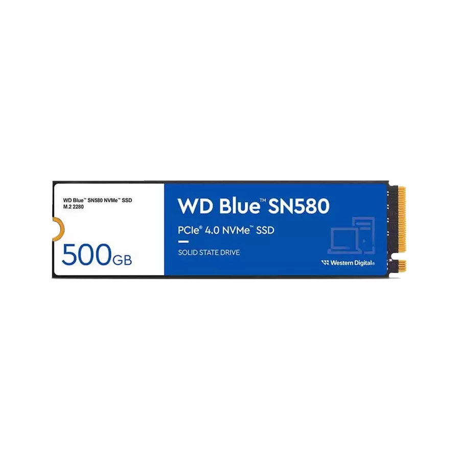 اس اس دی وسترن دیجیتال WD Blue SN580 با ظرفیت 500 گیگابایت