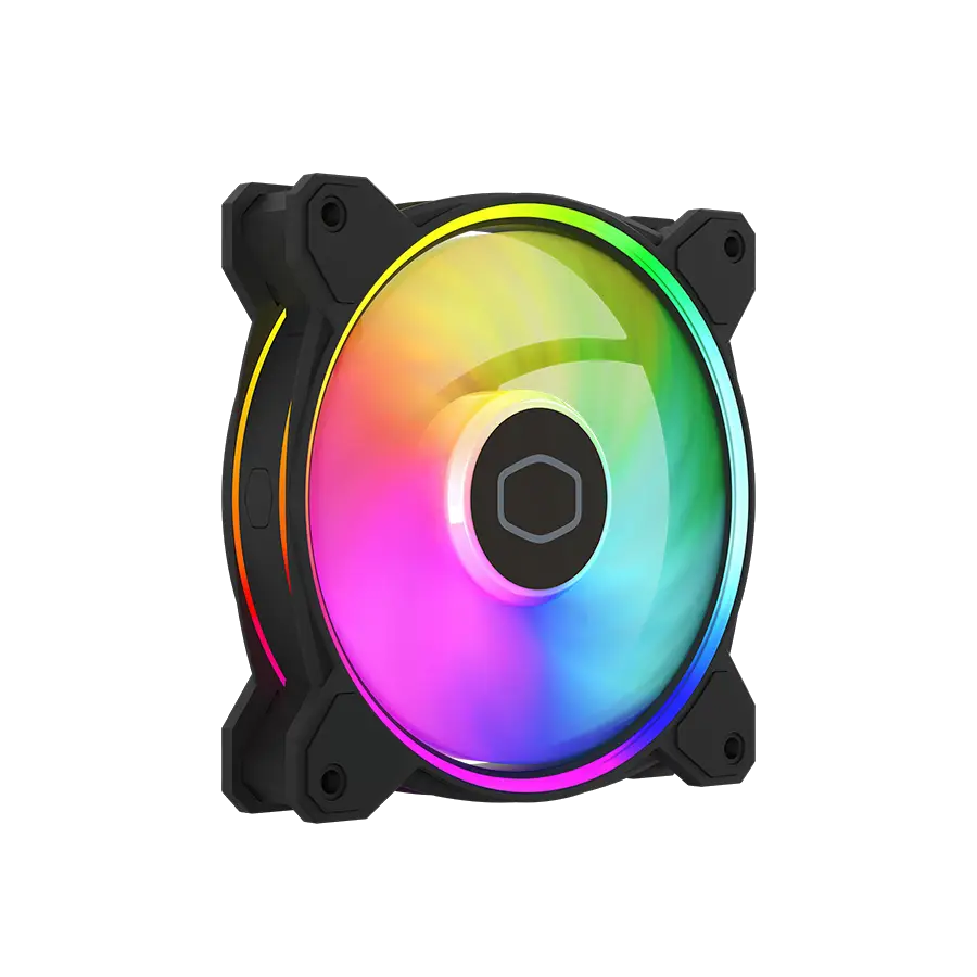 فن کیس کولر مستر MF120 HALO BLACK