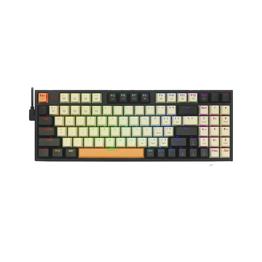 کیبورد مکانیکال گیمینگ ردراگون مدل K644 CGO RGB PRO