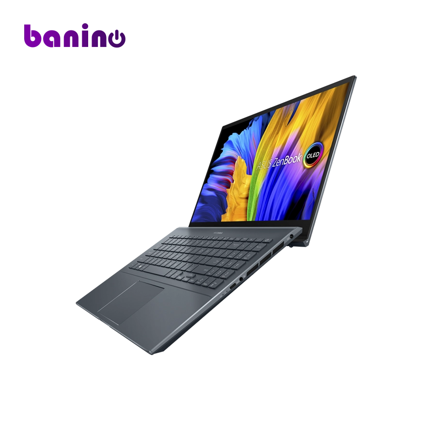ZenBook PRO 15 UM535QE Ryzen7(5800H)-16GB-1TB SSD-4GB(3050Ti)-FULL HD OLED-Touch
