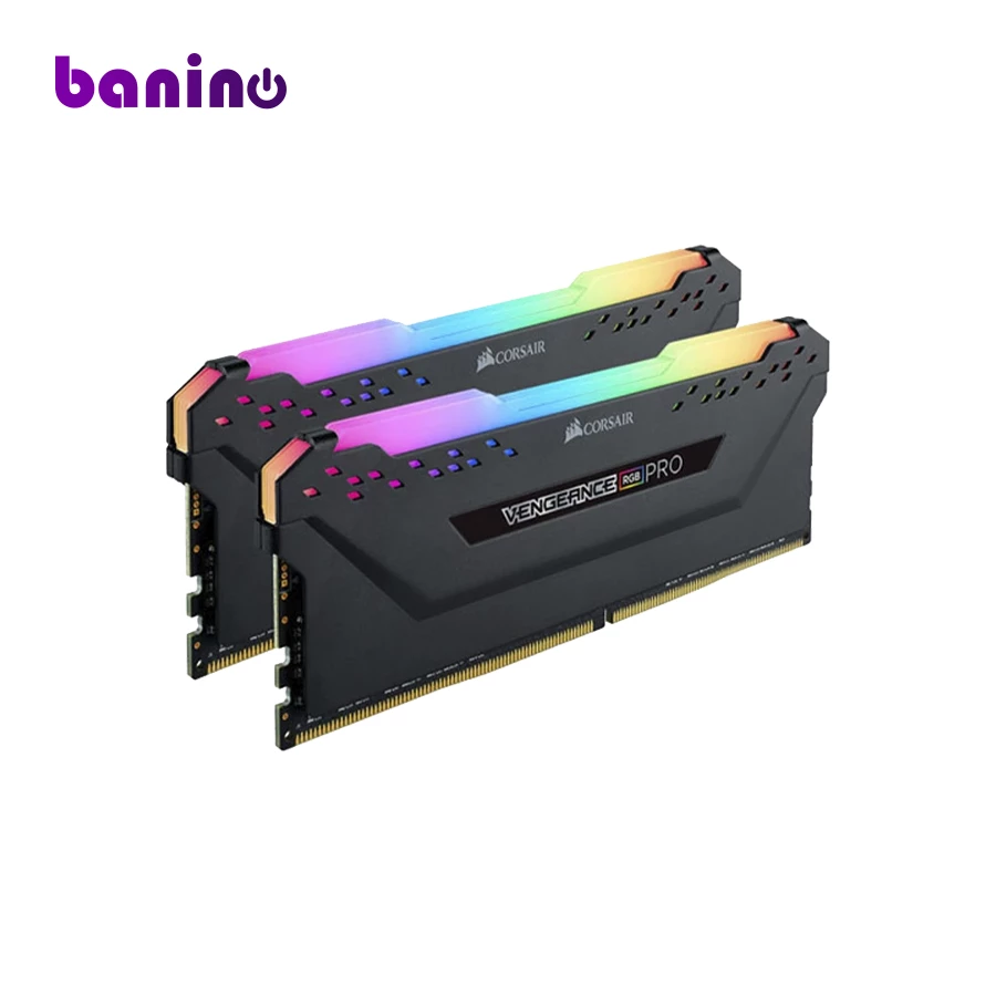 رم کورسیر مدل VENGEANCE RGB PRO 64GB (32GB×2) 3200MHz CL16