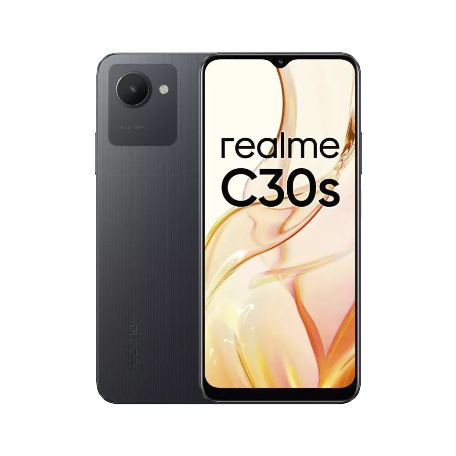 Realme mobile phone model C30s with 32 GB capacity and 2 GB RAM