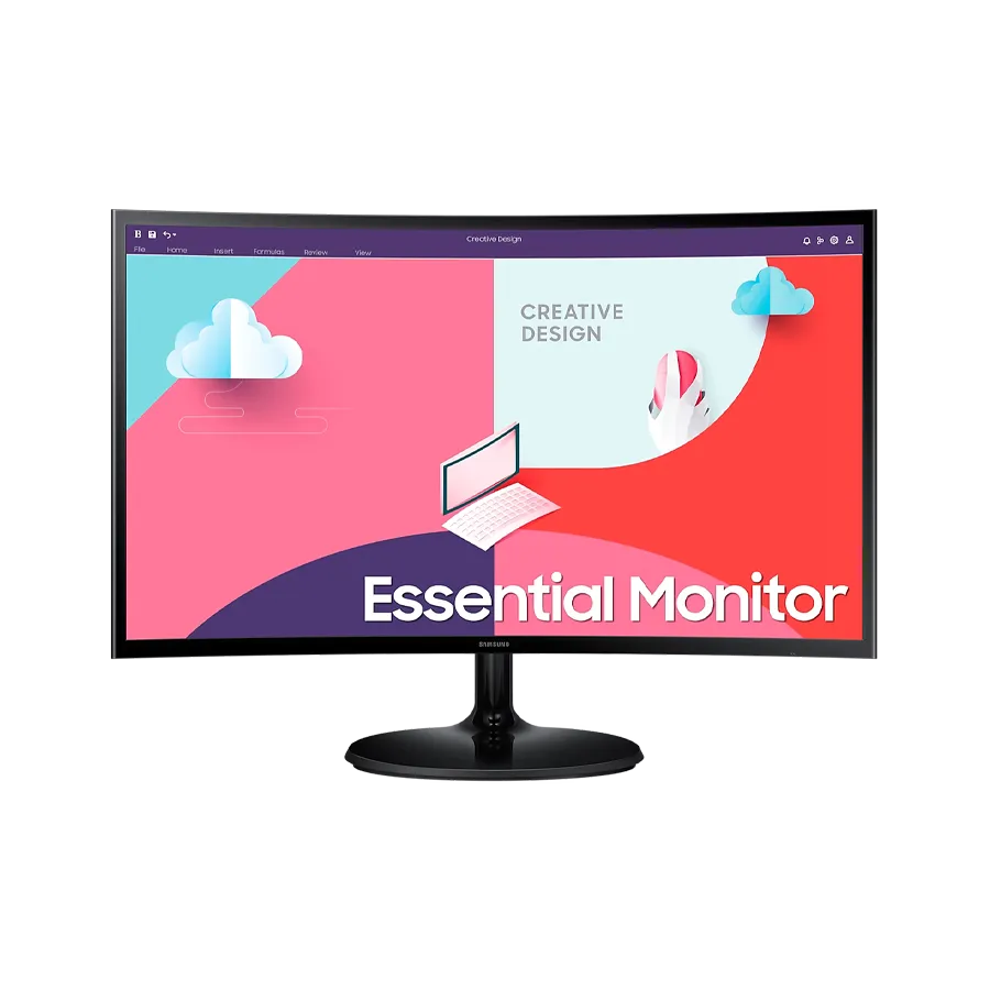 Samsung LS24C360 24Inch CURVED Monitor
