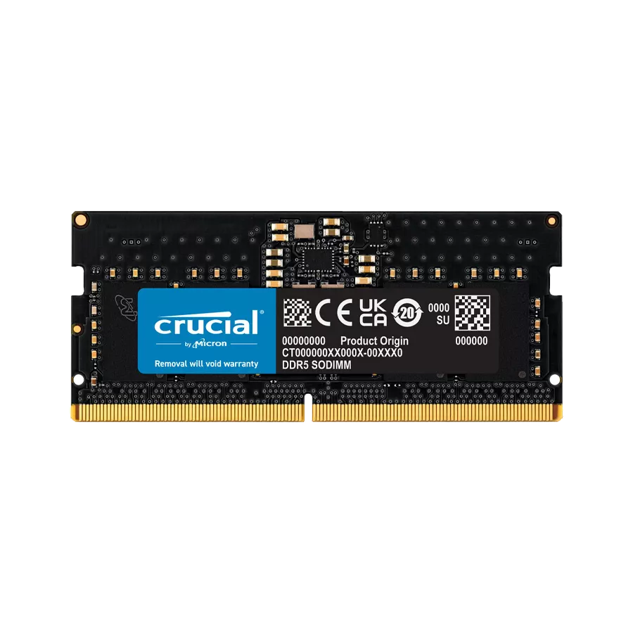 Crucial SO-DIMM 32GB 4800MHz CL40 DDR5 Memory