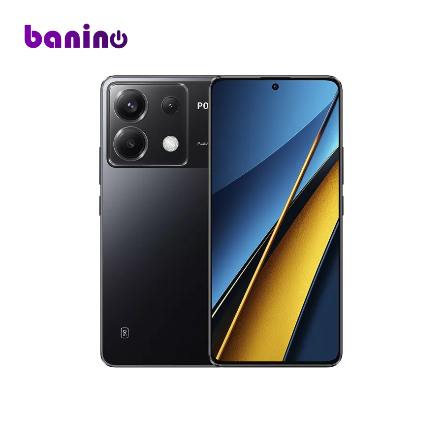 XIAOMI POCO X6 phone with 256GB capacity and 8GB RAM