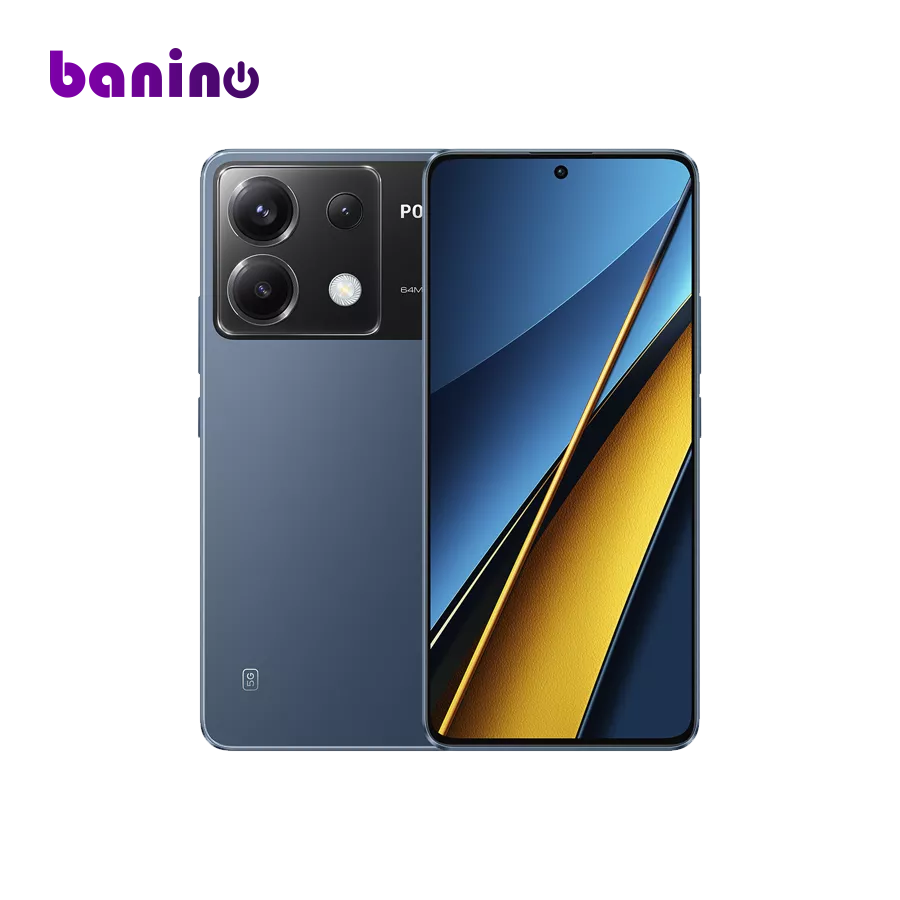 XIAOMI POCO X6 phone with 256GB capacity and 8GB RAM
