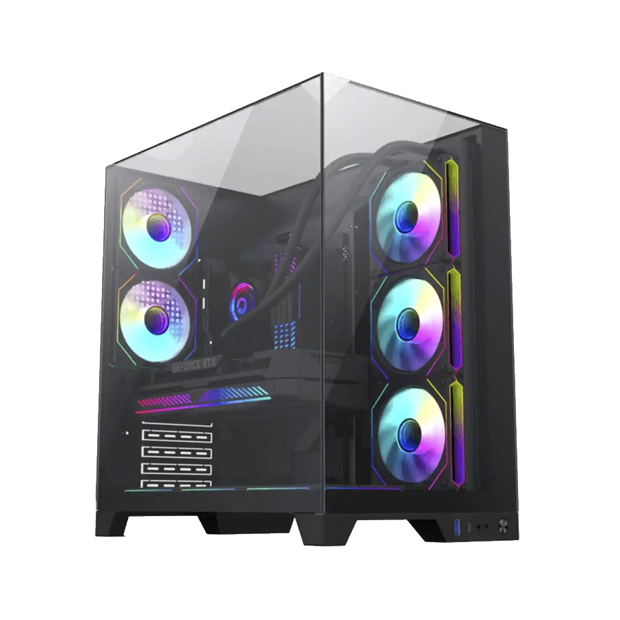 کیس گیمینگ گیم مکس Infinity Plus Black
