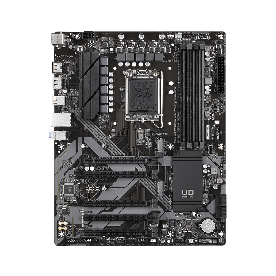 Gigabyte B760 DS3H DDR4 (rev. 1.0) LGA1700 Micro ATX Motherboard