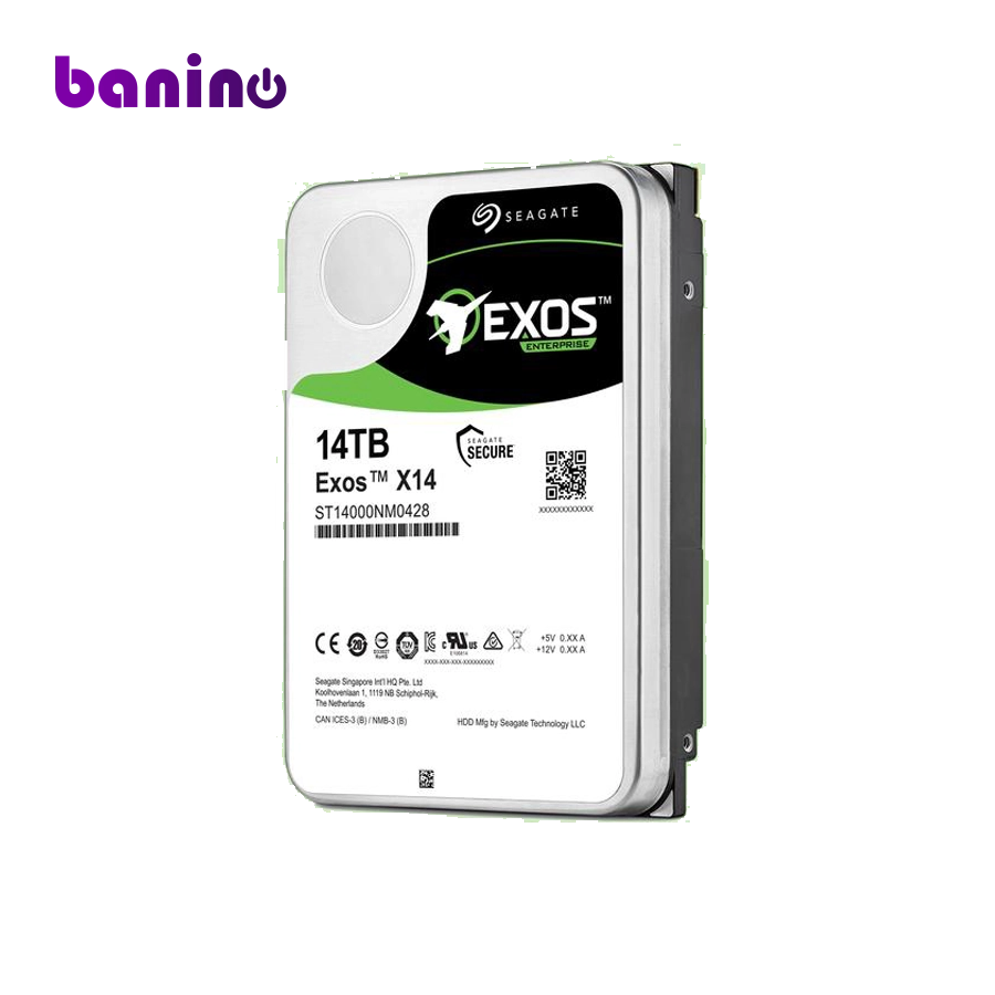 هارد اینترنال سیگیت Exos X14 14TB