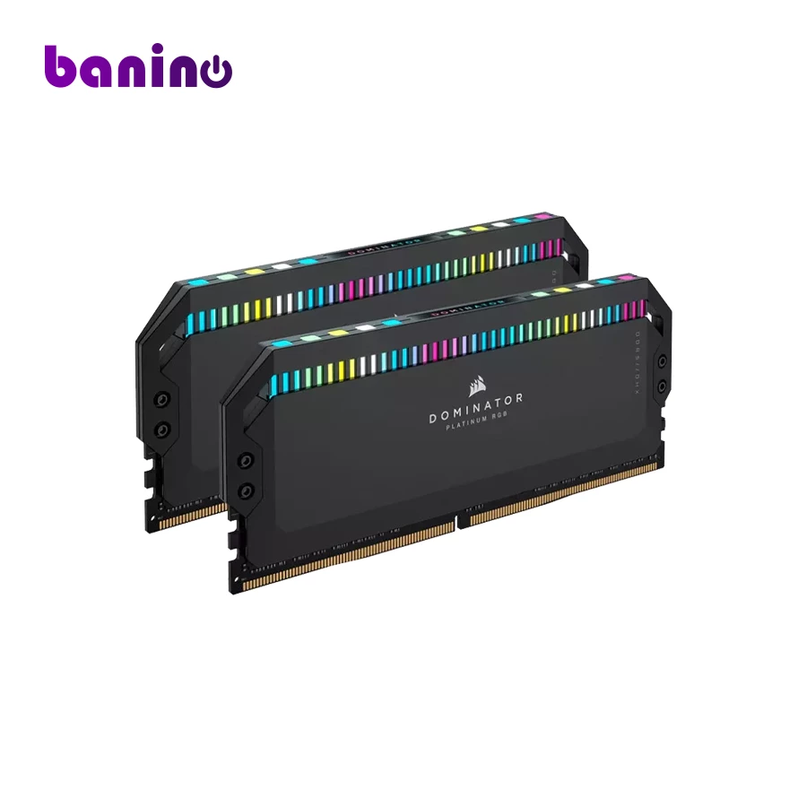 CORSAIR DOMINATOR PLATINUM RGB 64GB 32GBx2 5600MHz CL40 DDR5 Memory