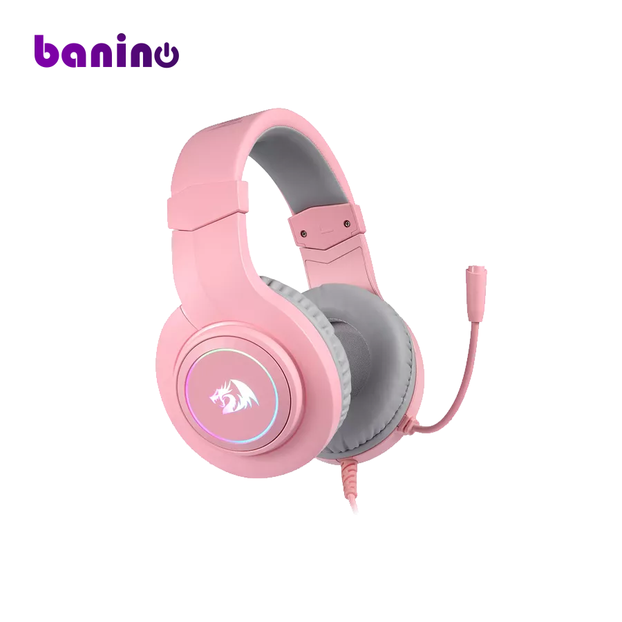 REDRAGON H260 HYLAS RGB Pink Gaming Headset