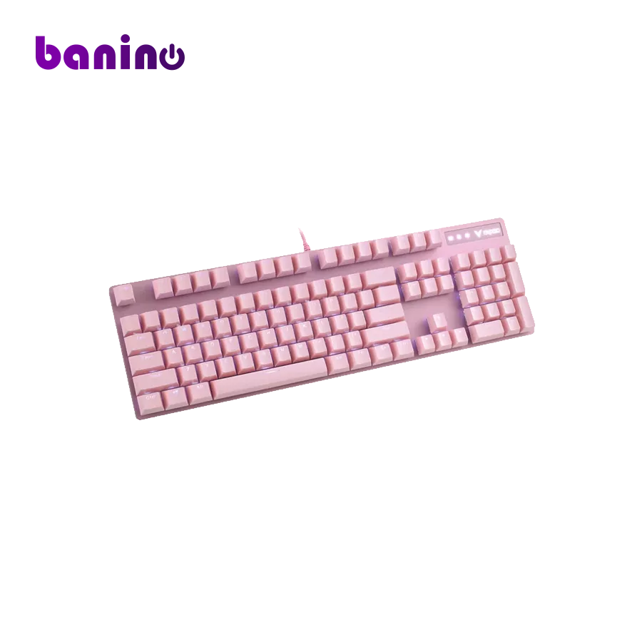 Rapoo V500PRO Pink Backlit Mechanical Gaming Keyboard