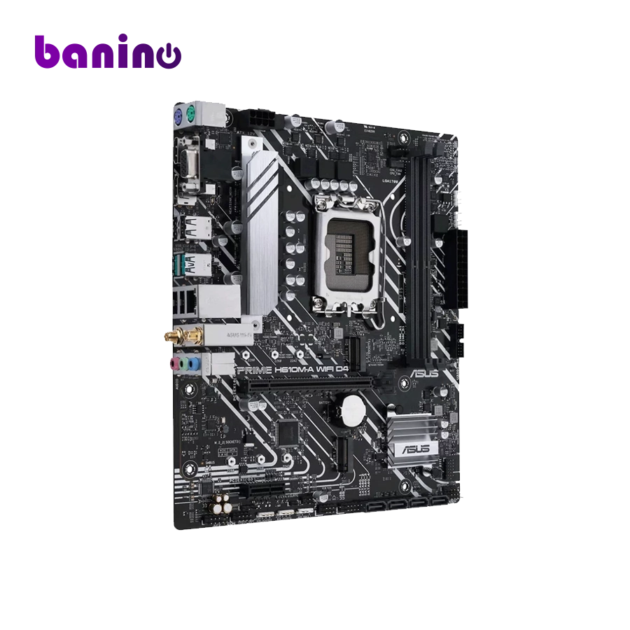 ASUS PRIME H610M-A WIFI D4 12th Gen mic-ATX Motherboard