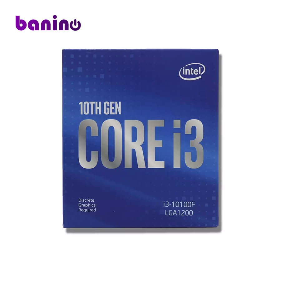 پردازنده بدون باکس اینتل Core i3-10100F Comet Lake