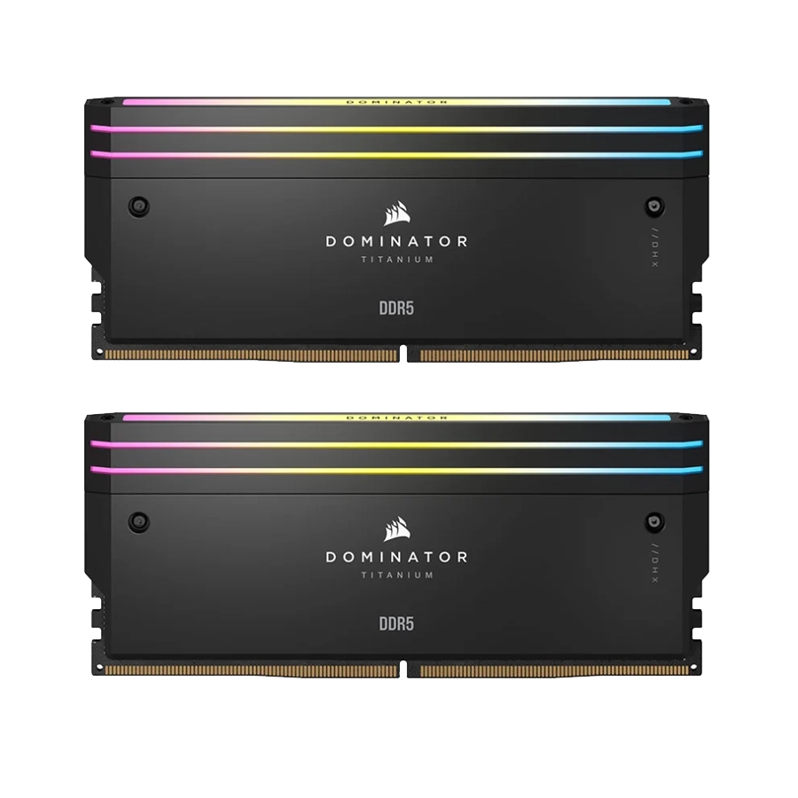 Corsair Dominator Titanium RGB 32GB (16GBx2) 7000MHz CL34 DDR5 white DIMM XMP Kit Memory